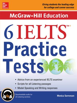cover image of McGraw-Hill Education 6 IELTS Practice Tests (Basic eBook)